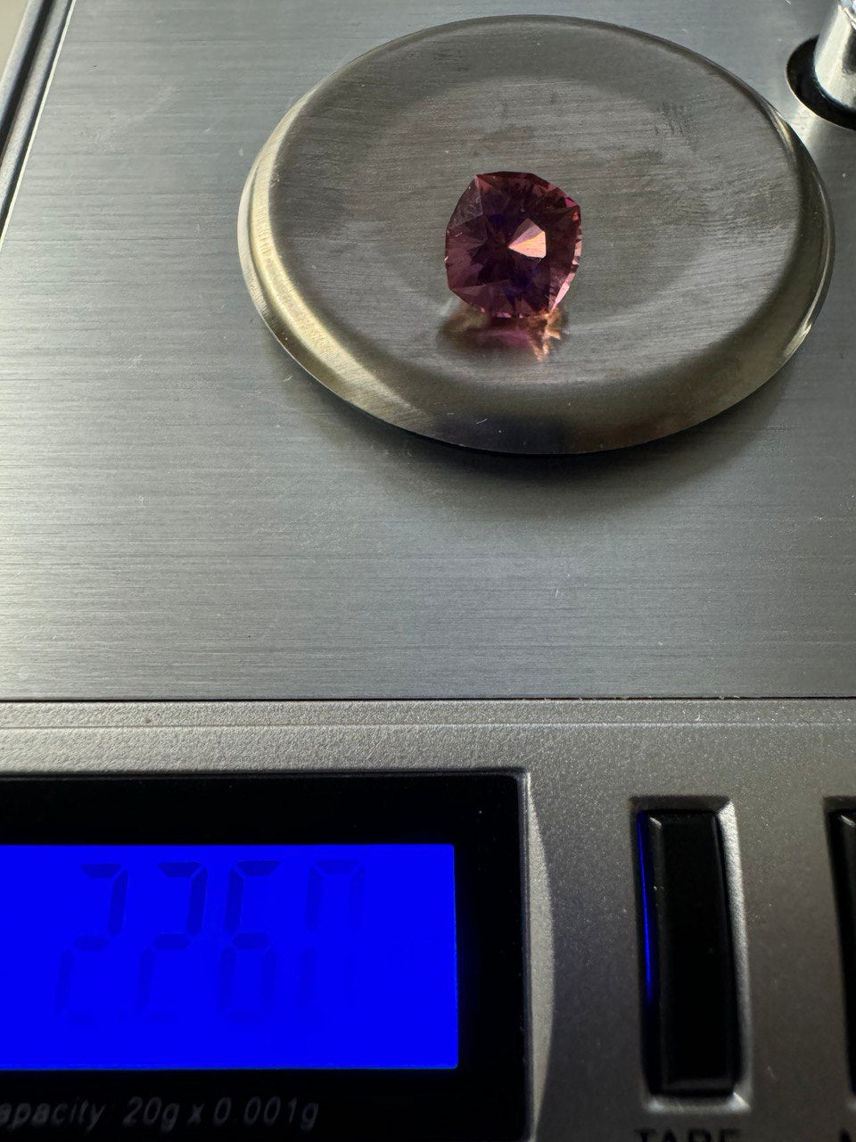 2.260 Carat- Congo Tourmaline- Fancy Pink