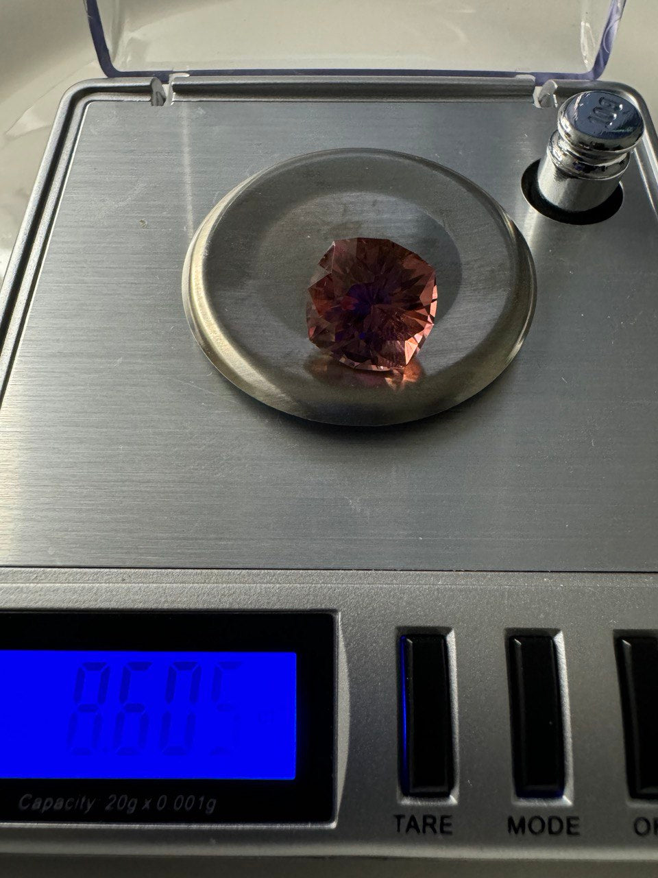 8.605 Carat- Congo Tourmaline- Fancy Pink