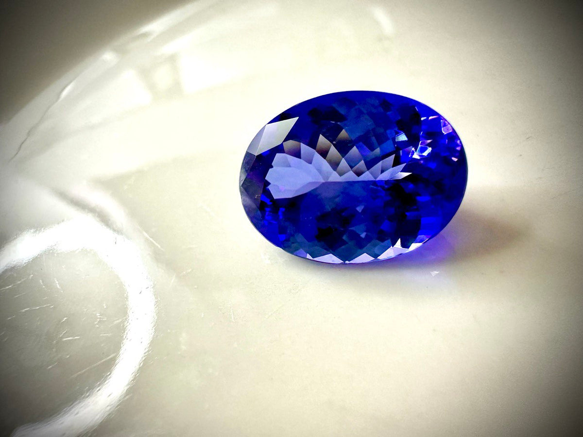 10.080 Carats- Royal Blue Tanzanite