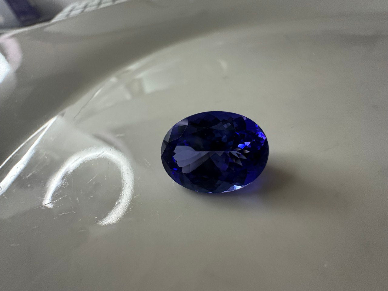 10.080 Carats- Royal Blue Tanzanite